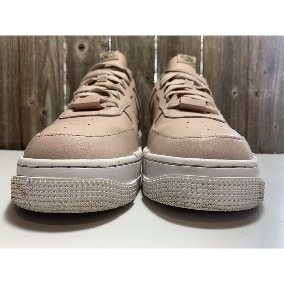 Nike Air Force 1 Pixel Beige Pink White CK6649-200 Women’s Shoe Size 10 - Picture 3 of 9